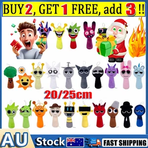 Sprunki Plush Toy Doll Simon Oren Wenda Sprunki Plushies Stuffed Doll Kids GT - Picture 1 of 83