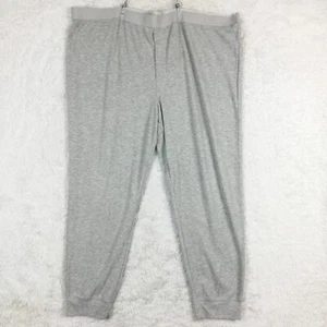 Wondershop Mens Sleepwear Pants Thermal Waffle Weave Gray Pull On 4XL New - Picture 1 of 10