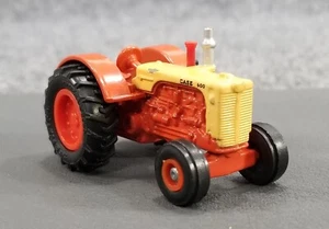 ERTL 1/64 CASE 600 TRACTOR DIECAST METAL ORANGE - Picture 1 of 10