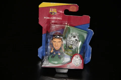 FC Barcelona Luis Suarez Starz Figure Toy Officially Licensed Barca Uruguay Cover