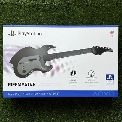 PDP RIFFMASTER Wireless Guitar Controller PlayStation PS5/PS4 Brand New IN HAND - Image 1 of 2