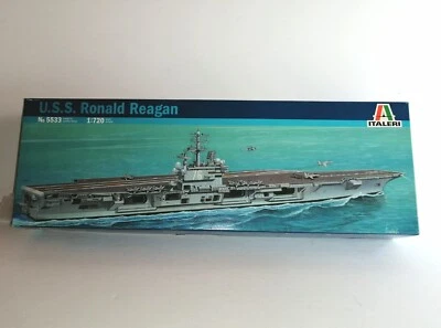 ITALERI 1:720 KIT MONTAGGIO U.S.S. RONALD REAGAN  REF.5533 - Immagine 1 di 2
