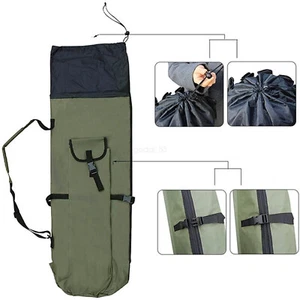 Fishing Rod Bag Tackle Bag Reel Case Carrier Holder 600D Fishing Pole Storage - Picture 1 of 10