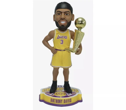 Anthony Davis Los Angeles Lakers 2020 NBA Champions Bobblehead NBA Cover