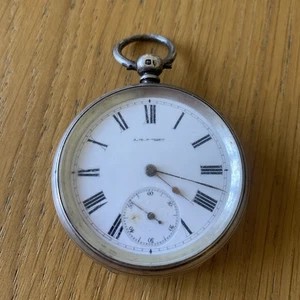 Victorian Solid Silver Hallmarked J.W.Benson Pocket Watch (25243) - Picture 1 of 5
