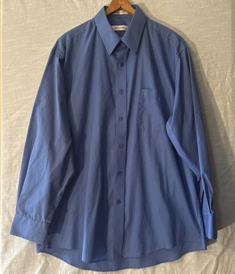 Pierre Cardin Dress Shirt Long Sleeve Blue Men’s Sz 16.5 (32/33) - Image 1 of 4