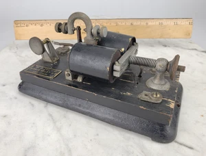 Vintage W.U. Tel. Co. Morserelais 4-D 100 OHM Western Union Telegraph Hardwick - Bild 1 von 16