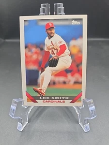 Lee Smith St. Louis Cardinals #12 Topps 1993 Baseball Card - Picture 1 of 2