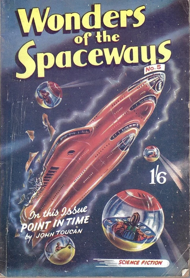 Wonders of the Spaceways 5 Helping Hand Charles Grey ( EC Tubb) John Spencer 50s - Image 1 of 1