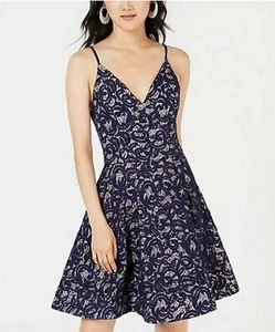 Fit and Flare Kleid mit Pailletten Herzen Junior Spitze, Größe 7 - Bild 1 von 7