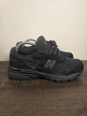 New Balance WR993TB Triple Black Limited Edition Made In USA Women's Size 9 - Photo 1/4