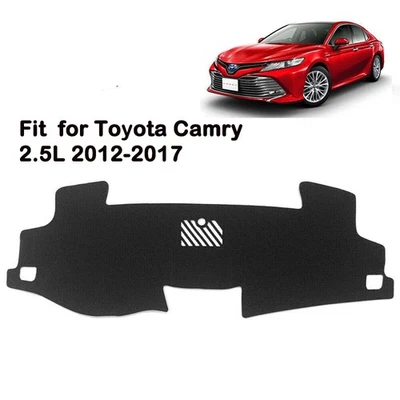 Cubierta de tablero de poliéster apta para Toyota Camry 2,5 L 2012-2017 Foto 1 de 4