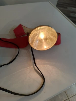 Винтажный Ray-O-Vac шахтеров голова лампа группы сделано в США голова Lite - Изображение 1 из 2