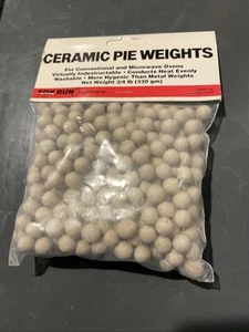 Fox Run Craftsman - Ceramic Pie Weights - 3/4 pound - New - Picture 1 of 4