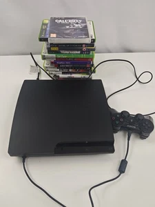 Consola Sony PlayStation 3 Slim 160 GB + Controlador DualShock 3 y paquete de juegos 🎮 - Imagen 1 de 11