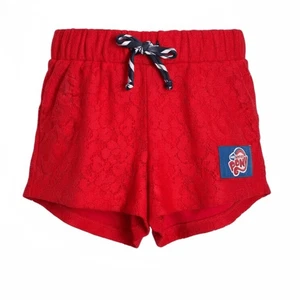 EUC Mädchen My Little Pony rot Spitze Shorts Kordelzug Taille-Größe M-7/8 - Bild 1 von 5