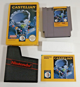 Castelian Nintendo NES Boxed mit Anleitung H&uuml;lle Polyblock getestet PAL A