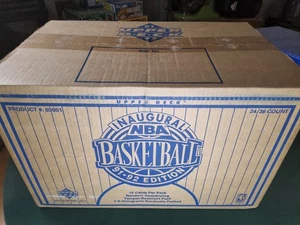 1991-92 Upper Deck Basketball Inaugural Edition Factory Sealed CASE X24 Boxes - Picture 1 of 24