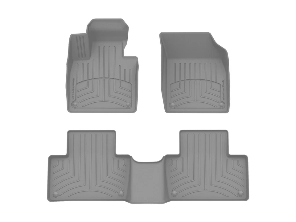 WeatherTech FloorLiner HP for 2016-2019 Volvo XC90 - 1st & 2nd Row, Black - Image 1 of 1