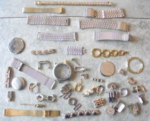 Schmuck Sammlung Konvolut Uhren zum Basteln alles Mögliche bunt gemischt Nr.6042 - Bild 1 von 6