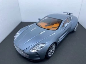 AUTOart 1/18 Aston Martin One-77 Grey Diecast Model Car Japan - Picture 1 of 17