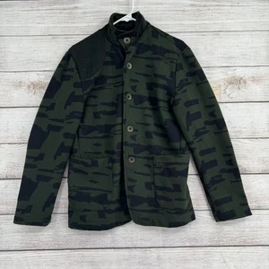 Descendant of Thieves Camouflage Wool Blend Jacket Mens Medium Green Black - Picture 1 of 13