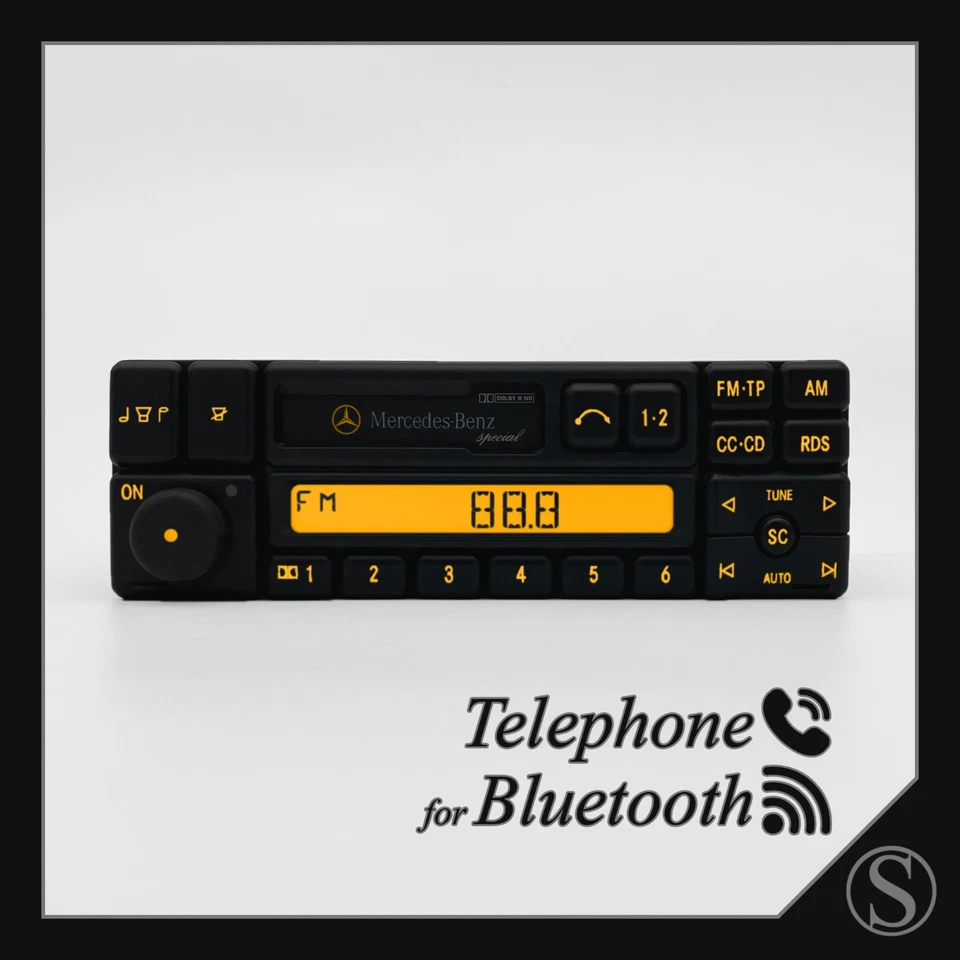 Mercedes-Benz Special BE1350 Radio Bluetooth Becker W202 W124 W126 W140 R129 SL - Bild 1 von 1
