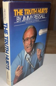 JIMMY PIERSALL - THE TRUTH HURTS - PAPERBACK BOOK Hb/dj 1st Baseball - Imagen 1 de 1