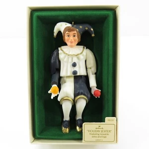 Hallmark Keepsake Ornament 1984 "Holiday Jester" ¡Brazos y piernas móviles!! - Imagen 1 de 4