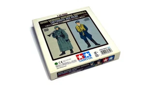 TAMIYA Military Model 1/35 WWII GERMAN MACHINE GUNNER & LUFTWAFFE PILOT 89641 - Picture 1 of 1