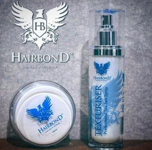 Hairbond Texturiser Cream & Sea Salt Spray - Box of 14 Barber Supplies (7 of Eac - Picture 1 of 1