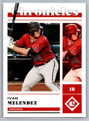 # 21 Ivan Melendez Arizona Diamondbacks 2023 Panini Chronicles - Image 1 of 2