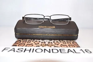 Nuevas gafas Roberto Cavalli Neottolemo gris Gunmetal 271 729 50-17-135 RX - Imagen 1 de 5