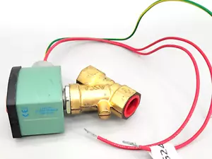 NUOVO ASCO 8030G17 REDHAT ELETTROVALVOLA, TUBO 1/2" 16,1w, 302790 con ottone 45 15psi - Foto 1 di 4