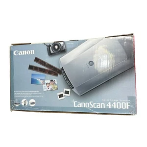 Canon CanoScan 4400f Color Image Scanner Film Adapter New Open Box - Picture 1 of 7