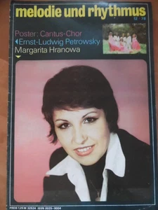 MELODIE UND RHYTHMUS 12-1978 3* Margarita Hranowa Cantus-Chor Ernst-L. Petrowsky - Bild 1 von 3