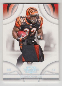 2008 Donruss Threads Jerseys Prime #125 Rudi Johnson /50