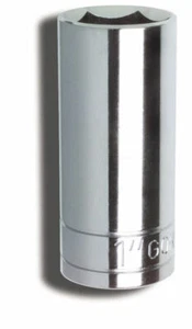 Gorilla 13/16" Hex Lug Nut Thin Wall Socket 1/2" Drive Chromed Steel 1316SKT - Picture 1 of 2