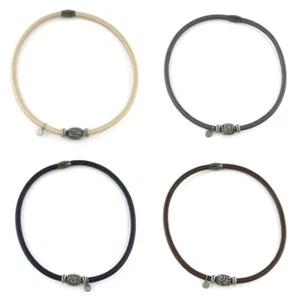 Lizas Glitzer-Halskette [GM] mit Magnetverschluss in verschiedenen Farben, 45 cm - Bild 1 von 5