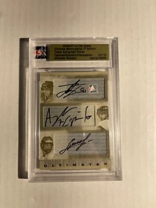 06-07 ITG Ultimate Memorabilia TAVARES ALEXEI CHEREPANOV ESPOSITO Auto Card 7/10 - Picture 1 of 2