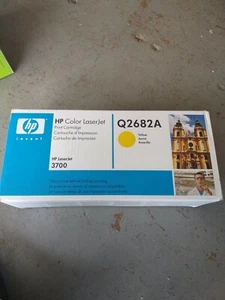 Original HP Q2682A Tonerkartusche Gelb für Color LaserJet 3700 - Bild 1 von 1