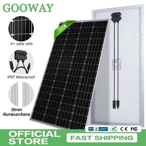 200w 12v Solar Panel Mono High-Efficiency For Car/Caravan/Power station/Camping - Picture 1 of 12