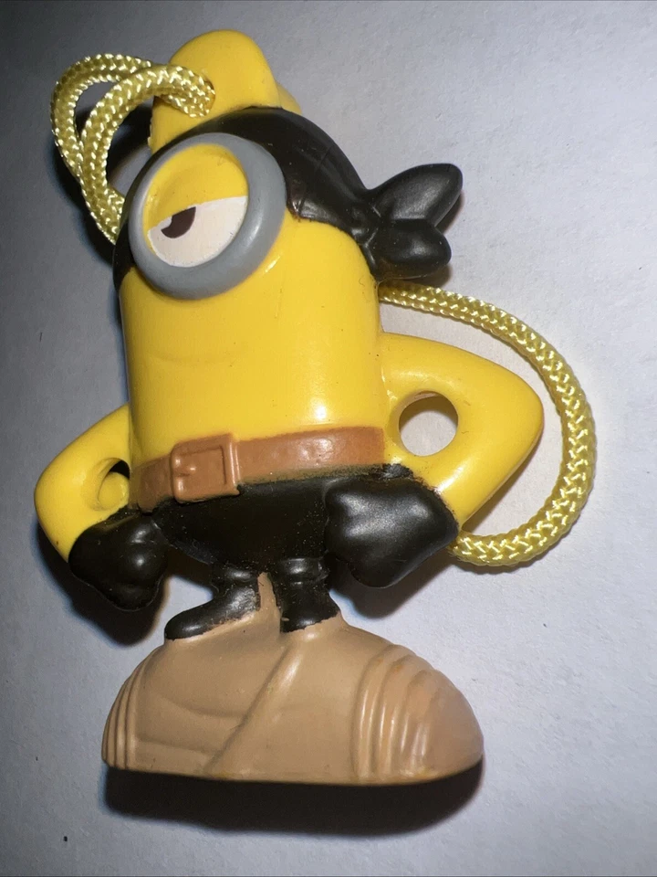 2015 Pirate Minion 2.5" General Mills Cereal Backpack Charm Despicable Me Pirate - Image 1 of 4