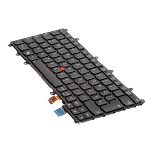 TASTATUR LENOVO 01HW587 SN20P38598 DEUTSCH QWERTZ YOGA X380 - Afbeelding 1 van 3