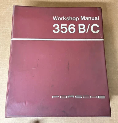Original Porsche 356 B/C Workshop Manual (Edition 1960) - 356B/1600, 356B/1600 S - Image 1 of 4