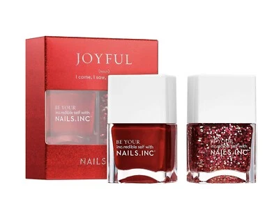 NAILS INC Joyful POLISH Set 2 x 0,47 OZ *Edición Limitada* NUEVO ENVÍO GRATUITO EL MISMO DÍA Foto 1 de 4
