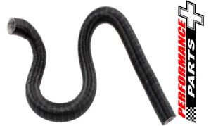 Aeroflow 3" (76.5mm) O.D. Black Aluminium Flexible Duct AF8516-300 - Picture 1 of 3