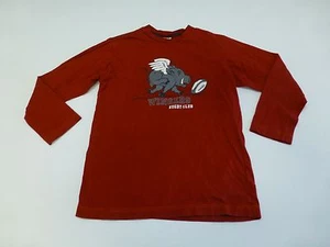 Vintage Naartjie Shirt Boys Size 9 Red Flying Pig Shirt Great Condition - Picture 1 of 3