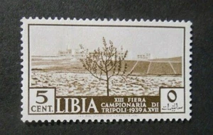 ITALIEN ITALY Kolonien LIBYEN 1939 "13. Messe von Tripolis " 5c braun postfrisch ** ss.158 - Bild 1 von 2