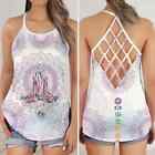 CHAKRA CRISS CROSS TANK TOP All Over Print Mother Day Gift Us Size Best Price